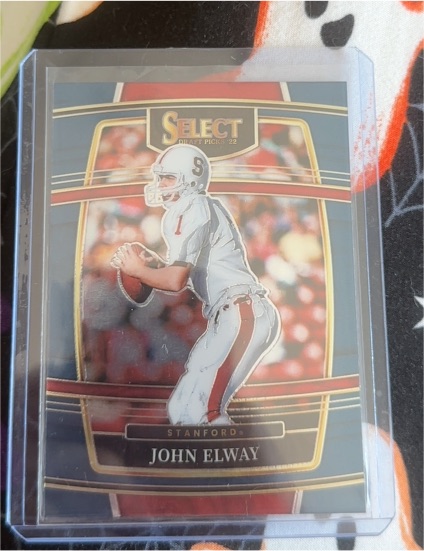 2022 Panini Select Draft Picks #69 John Elway Stanford Cardinal — front