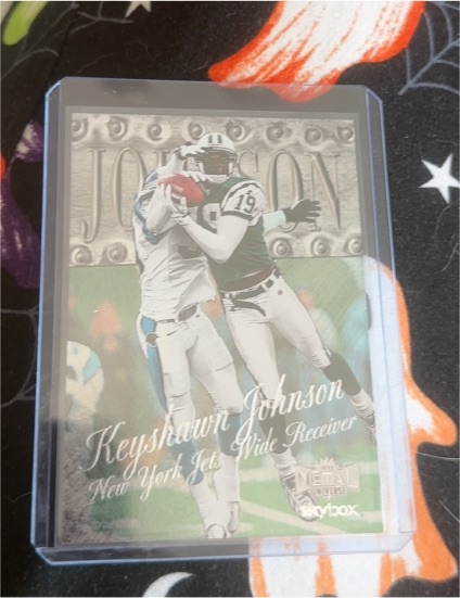 1999 Skybox Metal Universe Keyshawn Johnson — front