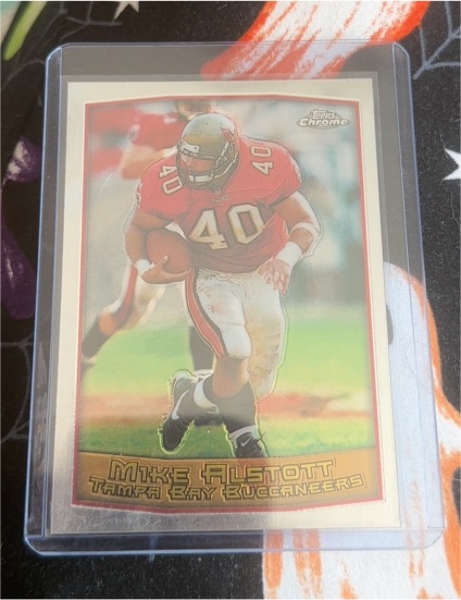 1999 Topps Chrome #33 Mike Alstott — front