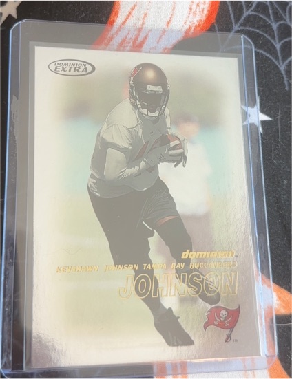 2000 SkyBox Dominion Extra Keyshawn Johnson Tampa Bay Buccaneers — front
