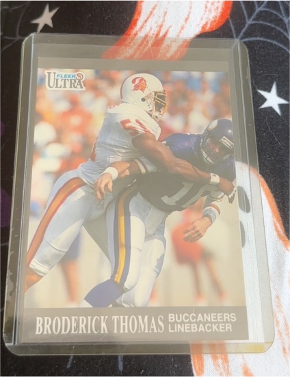 1991 Fleer Ultra #267 Broderick Thomas — front