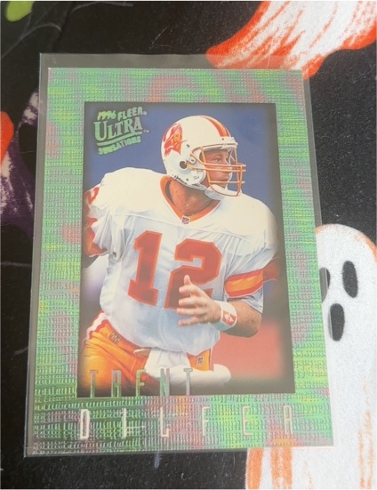 1996 Fleer Ultra Sensations #97 Trent Dilfer — front