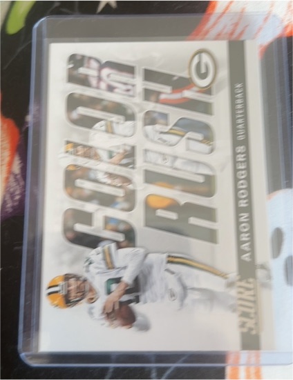 2017 Score #6 Aaron Rodgers Color Rush — front
