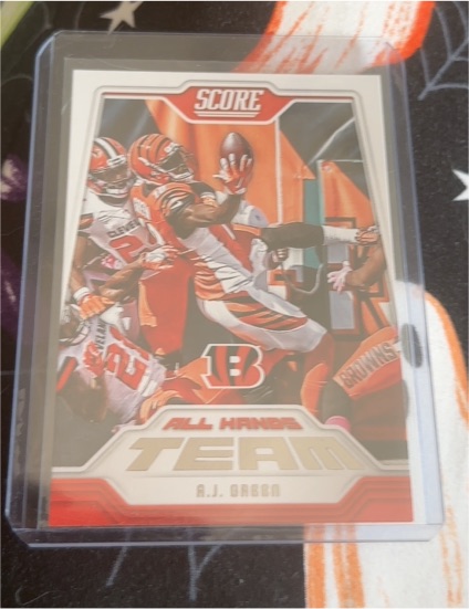 2018 Score #15 A.J. Green All Hands Team — front