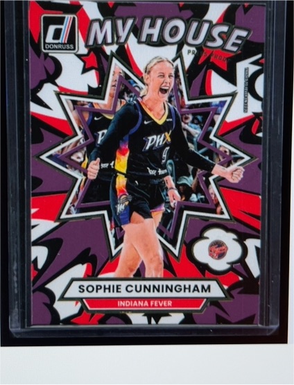 2025 Donruss WNBA #19 Sophie Cunningham My House — front