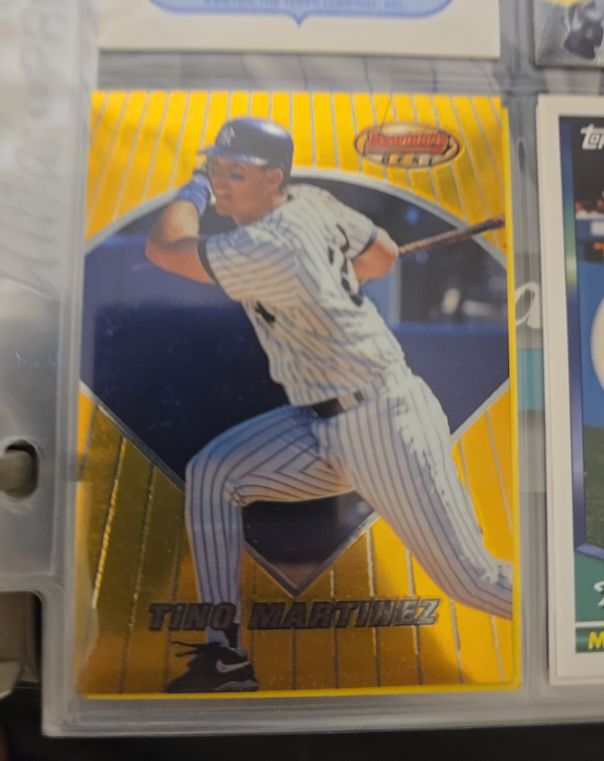 1996 Bowman's Best Tino Martinez — front