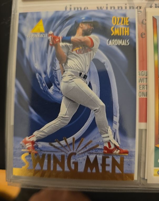 1995 Pinnacle #282 Ozzie Smith — front