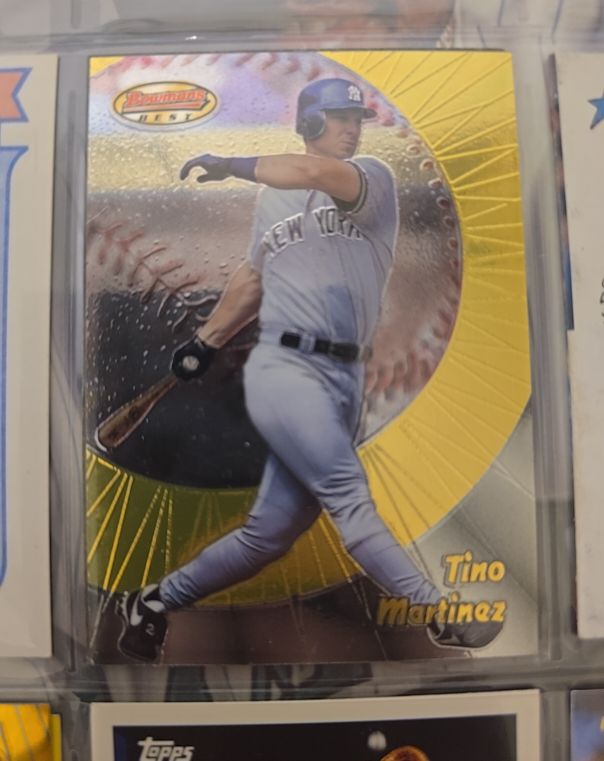 1998 Bowman's Best #D Tino Martinez — front