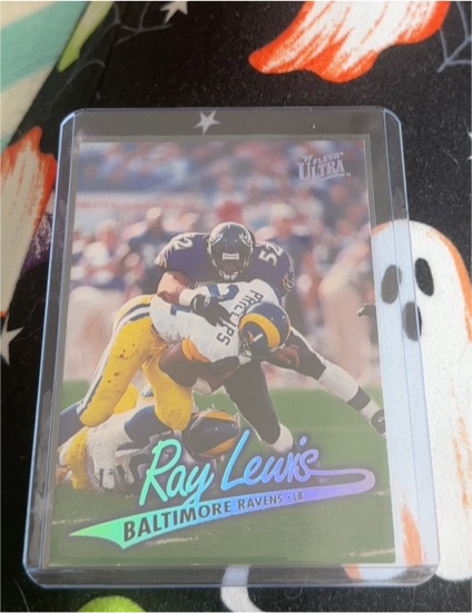 1997 Fleer Ultra #116 Ray Lewis — front