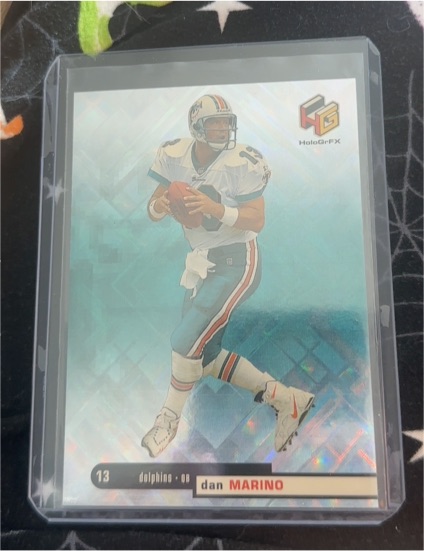 1999 Upper Deck HoloGrFX #13 Dan Marino — front