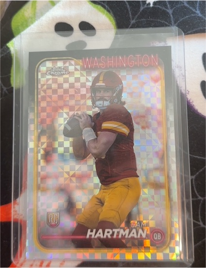 2024 Topps Chrome #235 Sam Hartman — front