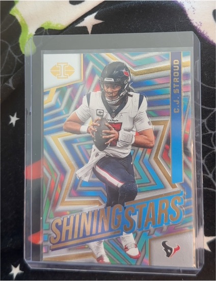 2024 Panini Illusions Shining Stars #? C.J. Stroud — front