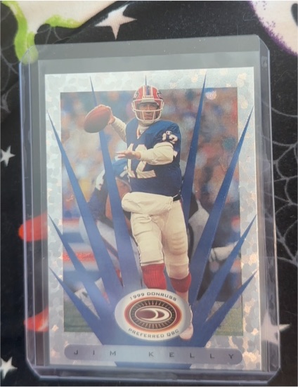 1999 Donruss Preferred QBC #64 Jim Kelly — front