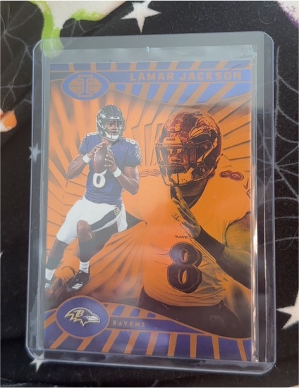 2024 Panini Illusions #7 Lamar Jackson — front