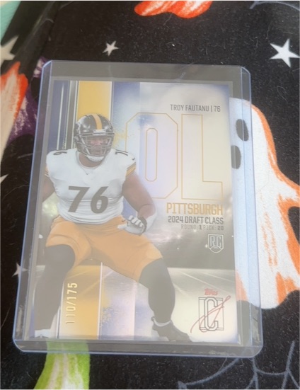 2024 Topps Signature Class #76 Troy Fautanu — front