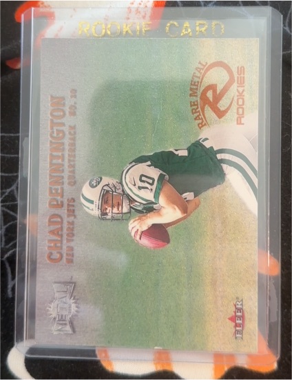 2000 Fleer Metal #30 Chad Pennington Rookie Card — front