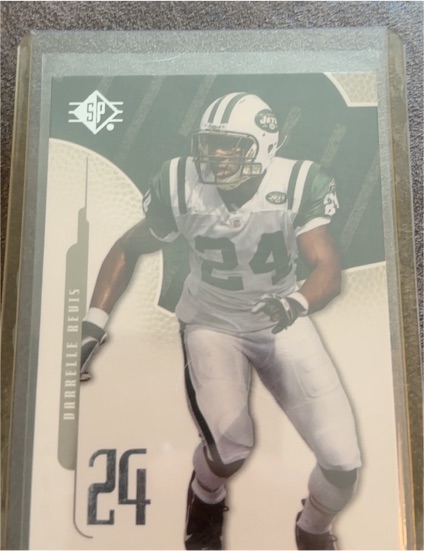 2008 SP Authentic #10 Darrelle Revis — front