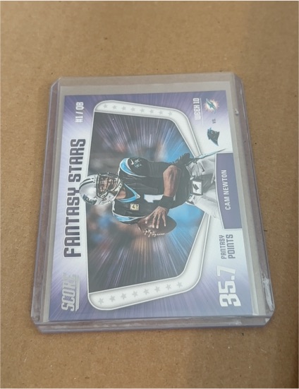 2018 Panini Score Fantasy Stars #16 Cam Newton — front