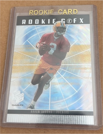 1999 Upper Deck HoloGrFX #66 Aaron Brooks — front