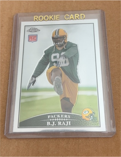 2009 Topps Chrome #TC112 B.J. Raji — front