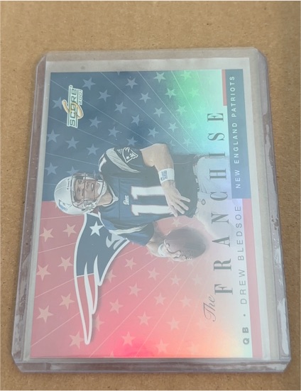 2001 Score The Franchise #TF-1 Drew Bledsoe — front