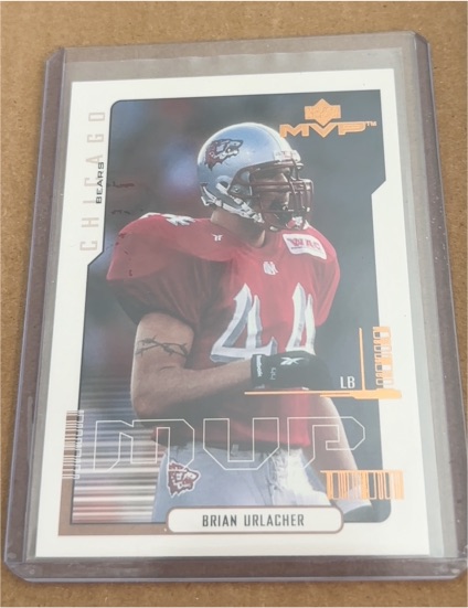 2000 Upper Deck MVP #192 Brian Urlacher — front