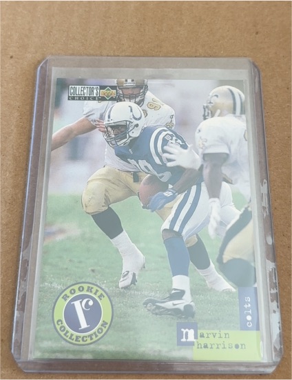 1996 Upper Deck Collector's Choice Update #U13 Marvin Harrison — front
