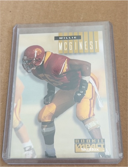 1994 SkyBox Impact #276 Willie McGinest Rookie — front