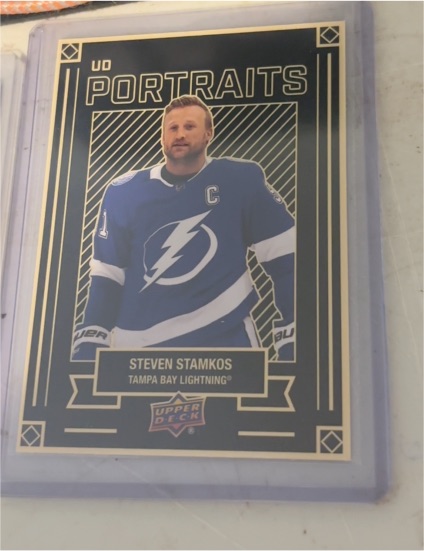 2022-23 Upper Deck UD Portraits #P-27 Steven Stamkos — front