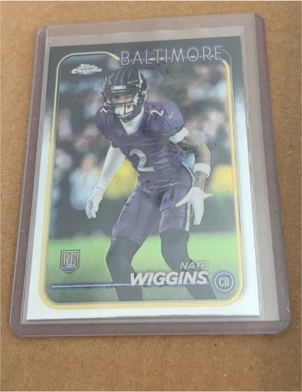 2024 Topps Chrome #227 Nate Wiggins — front