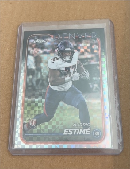 2024 Topps Chrome #222 Audric Estime — front