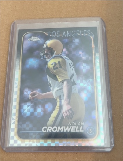 2024 Topps Chrome #105 Nolan Cromwell — front
