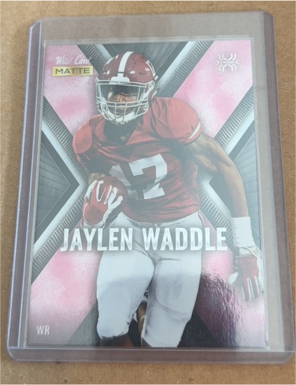 2021 Wild Card Matte X-Plode #MXP-6 Jaylen Waddle — front