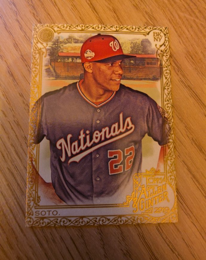 2019 Topps Allen & Ginter #127 Juan Soto — front