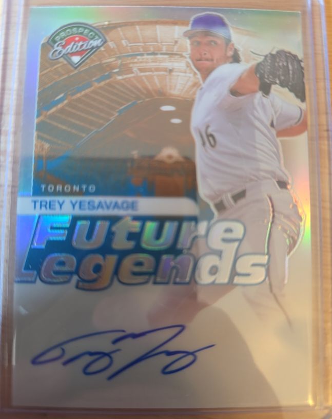 2024 Panini Prospect Edition Future Legends Signatures # Trey Yesavage — front