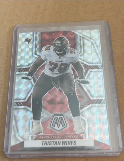 2022 Panini Mosaic #186 Tristan Wirfs — front