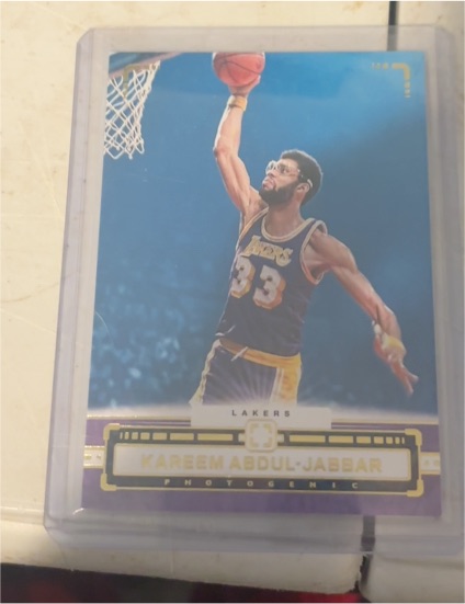 2023-24 Panini Photogenic #149 Kareem Abdul-Jabbar — front