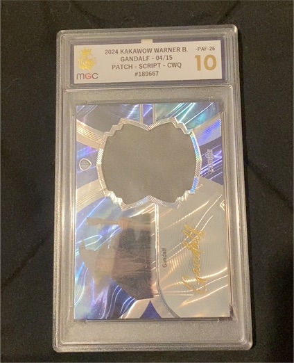 2024 Kakawow Warner B. Gandalf - 04/15 Patch Script CWQ — front