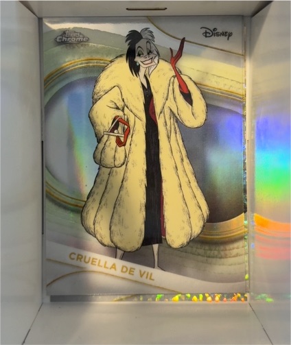 2025 Topps Chrome Disney #103 Cruella de Vil — front
