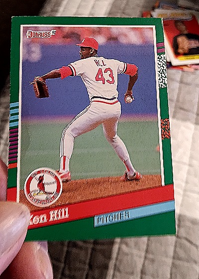 1991 Donruss #670 Ken Hill — front