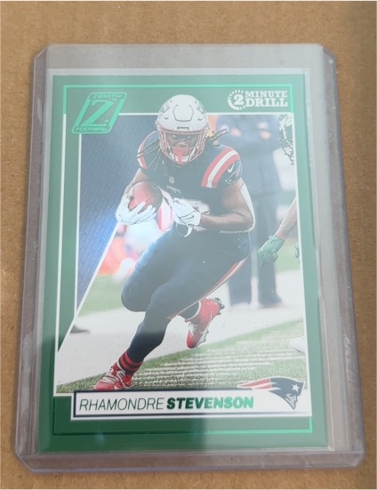2024 Panini Zenith #66 Rhamondre Stevenson — front