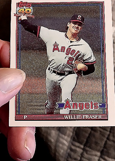 1991 Topps #784 Willie Fraser — front