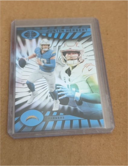 2024 Panini Illusions #49 Justin Herbert — front