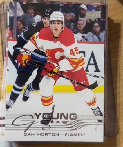 2025-26 Upper Deck Series 1 Young Guns #215 Sam Morton — front
