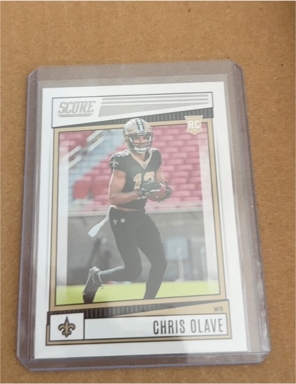2022 Score #378 Chris Olave — front