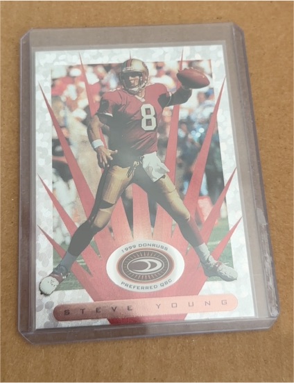 1999 Donruss Preferred QBC #80 Steve Young — front