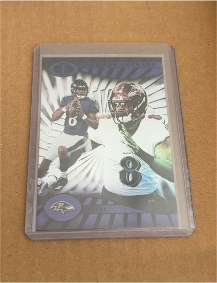 2024 Panini Illusions #7 Lamar Jackson — front
