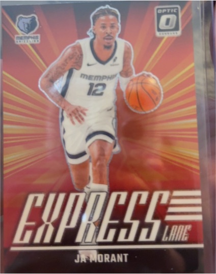 2024-25 Donruss Optic #17 Ja Morant Express Lane — front