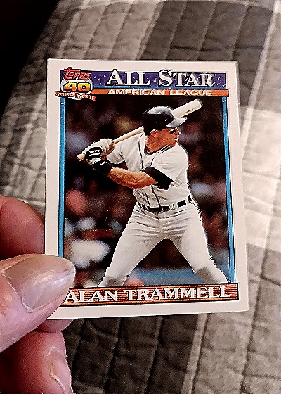 1991 Topps #389 Alan Trammell — front
