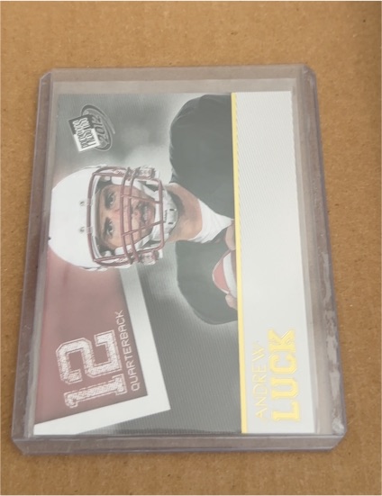 2012 Press Pass #30 Andrew Luck — front